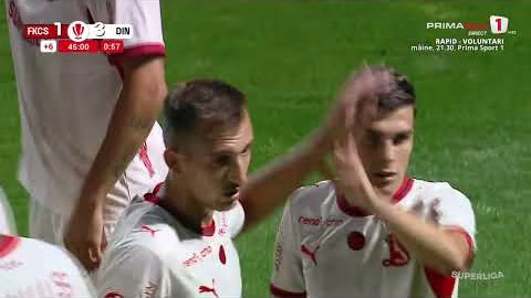 Dinamo București Menang 3-1 atas Csíkszereda dalam Laga Superliga