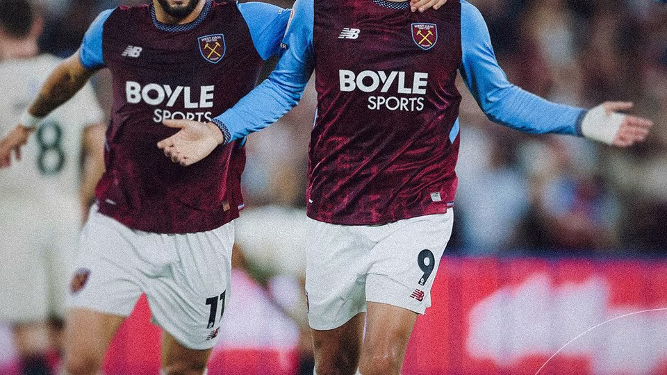 West Ham United Menang Telak 6-0 atas Wrexham di Championship